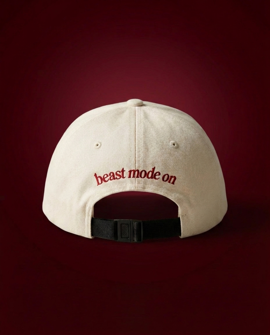 Padel Beast Cream/Red Cap