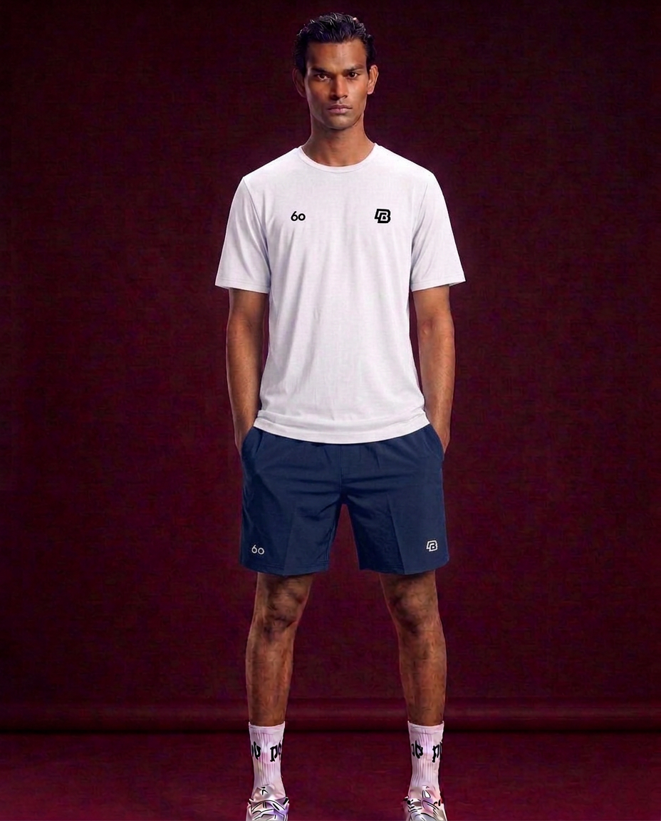 Padel Beast Six'o Performance Navy Blue Shorts