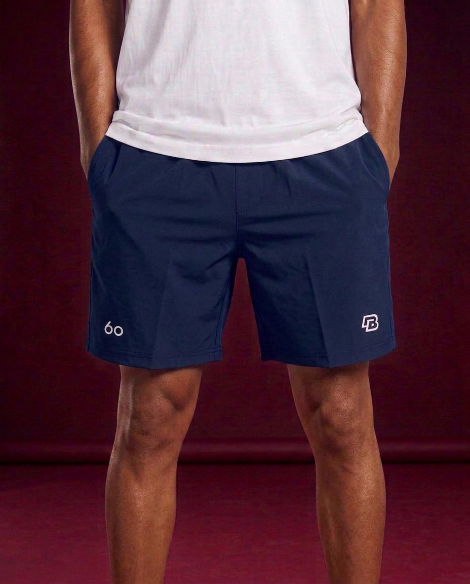 Padel Beast Six'o Performance Navy Blue Shorts