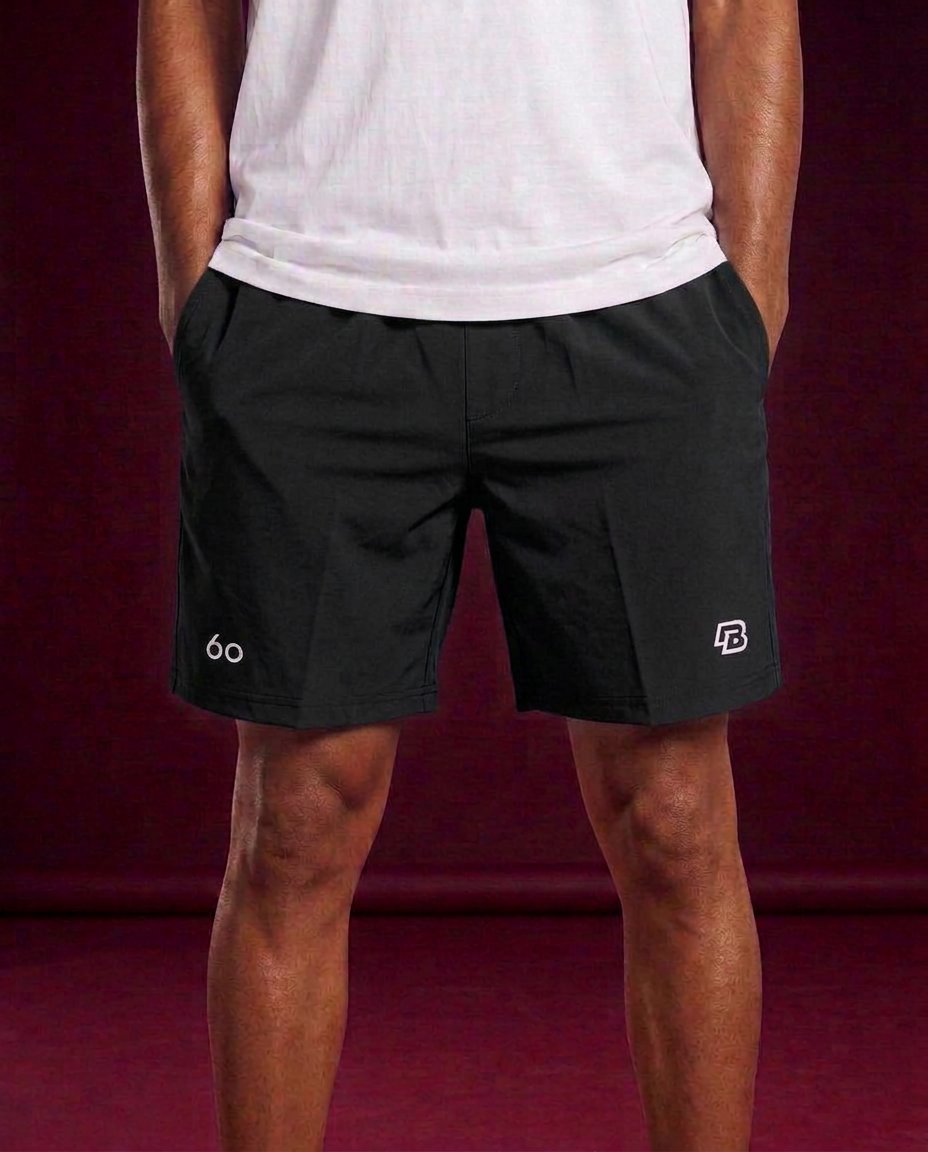 Padel Beast Six'o Performance Black Shorts