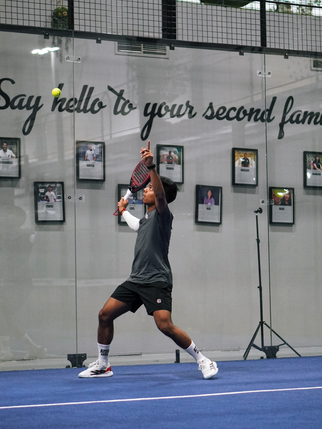 Padel Beast Six'o Performance Grey T-shirt