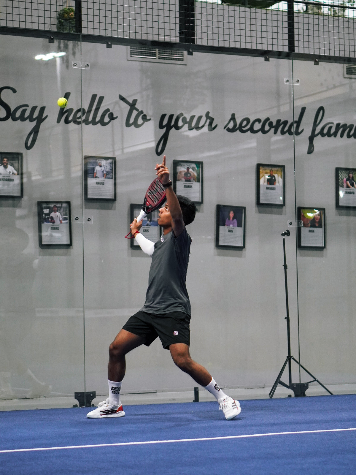 Padel Beast Six'o Performance Grey T-shirt