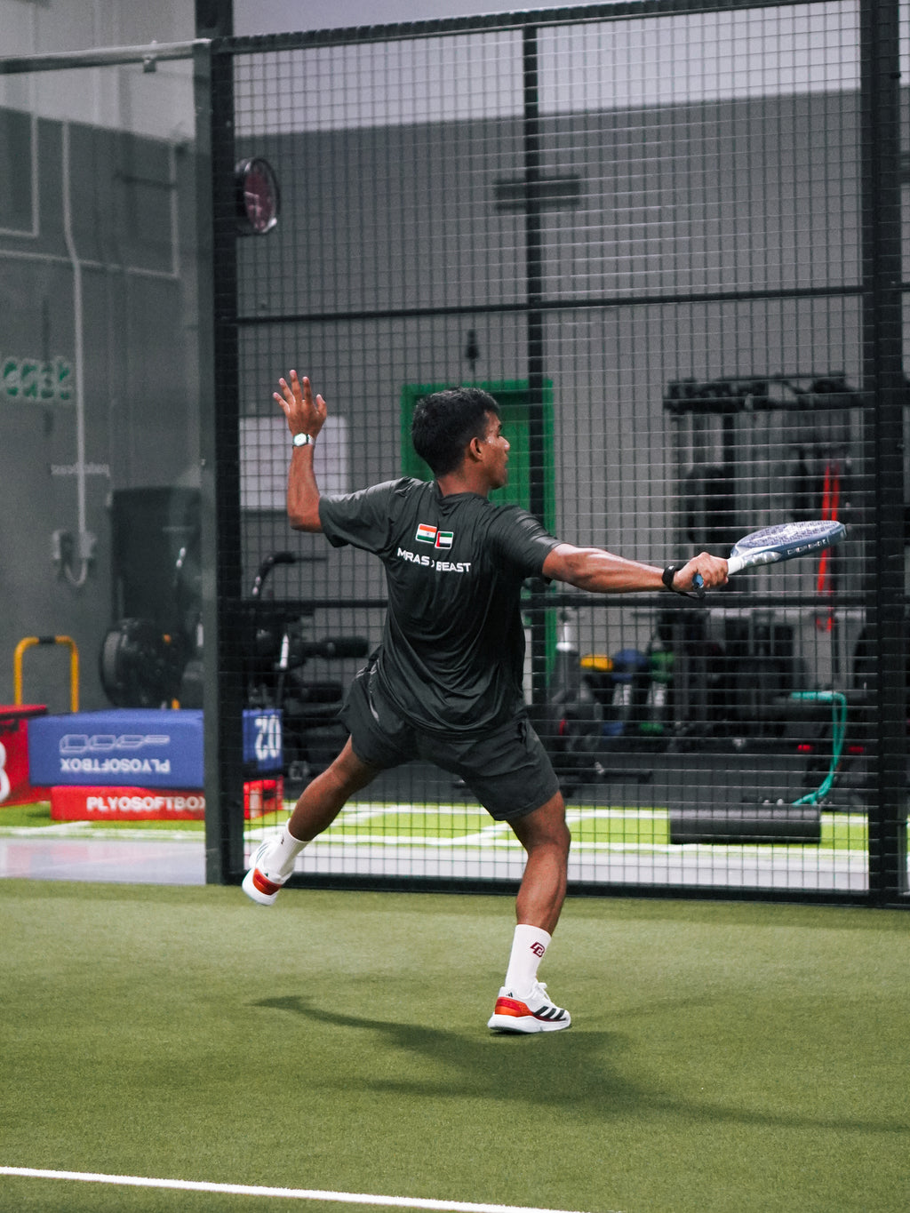 Padel Beast Six'o Performance Grey T-shirt